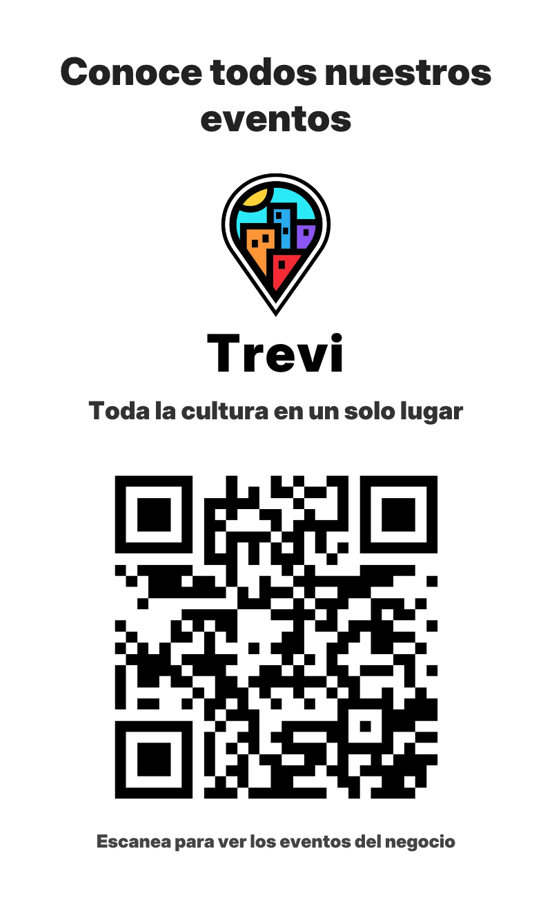 Imagen con QR de eventos del negocio